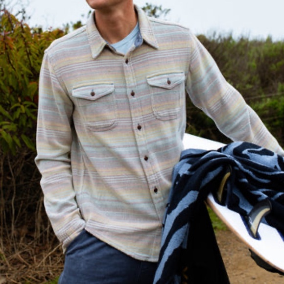 Outerknown Blanket Shirt XL New - Picture 2 of 13